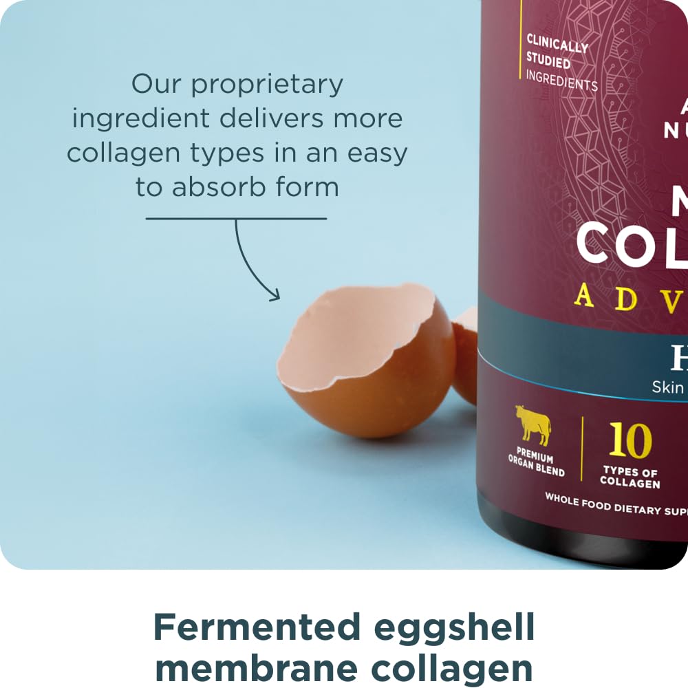 Ancient Nutrition Advanced Multi Collagen Protein Powder Hydrate, Lemon Lime, 30 Servings - Image 8