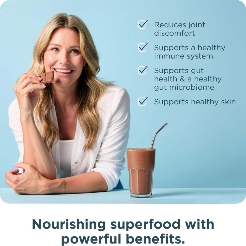 Ancient Nutrition Grass Fed, Bone Broth Protein Powder, 20g Protein, Hydrolyzed Collagen Peptides, Keto & Paleo Friendly, Supports Joint, Gut Health, Chocolate, 15 Servings - Image 5