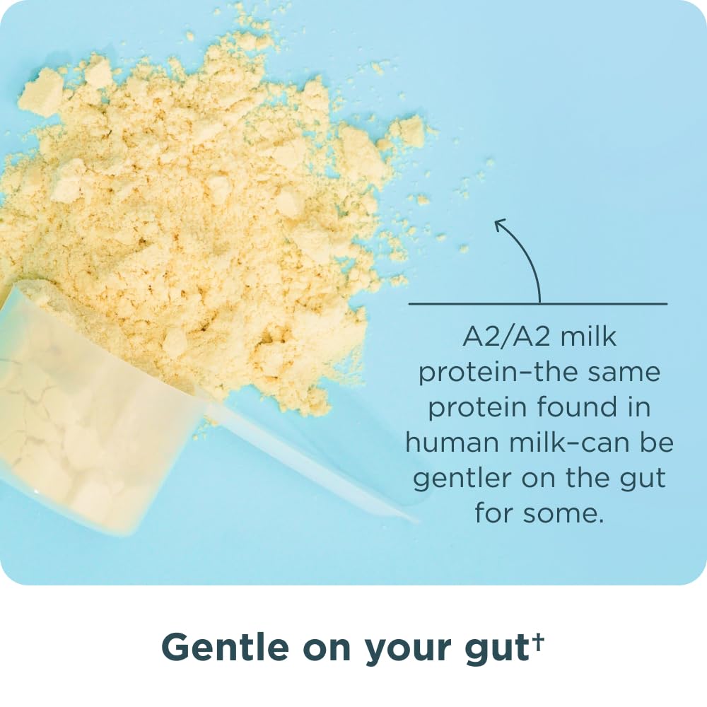 Ancient Nutrition Grass Fed Whey Protein, Vanilla Bean, 23g Protein, 20 Servings, Hydrolyzed Collagen Peptides, Organic Regenerative A2/A2 Milk Protein - Image 4