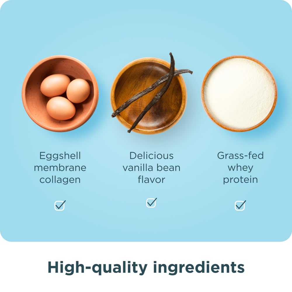 Ancient Nutrition Grass Fed Whey Protein, Vanilla Bean, 23g Protein, 20 Servings, Hydrolyzed Collagen Peptides, Organic Regenerative A2/A2 Milk Protein - Image 8