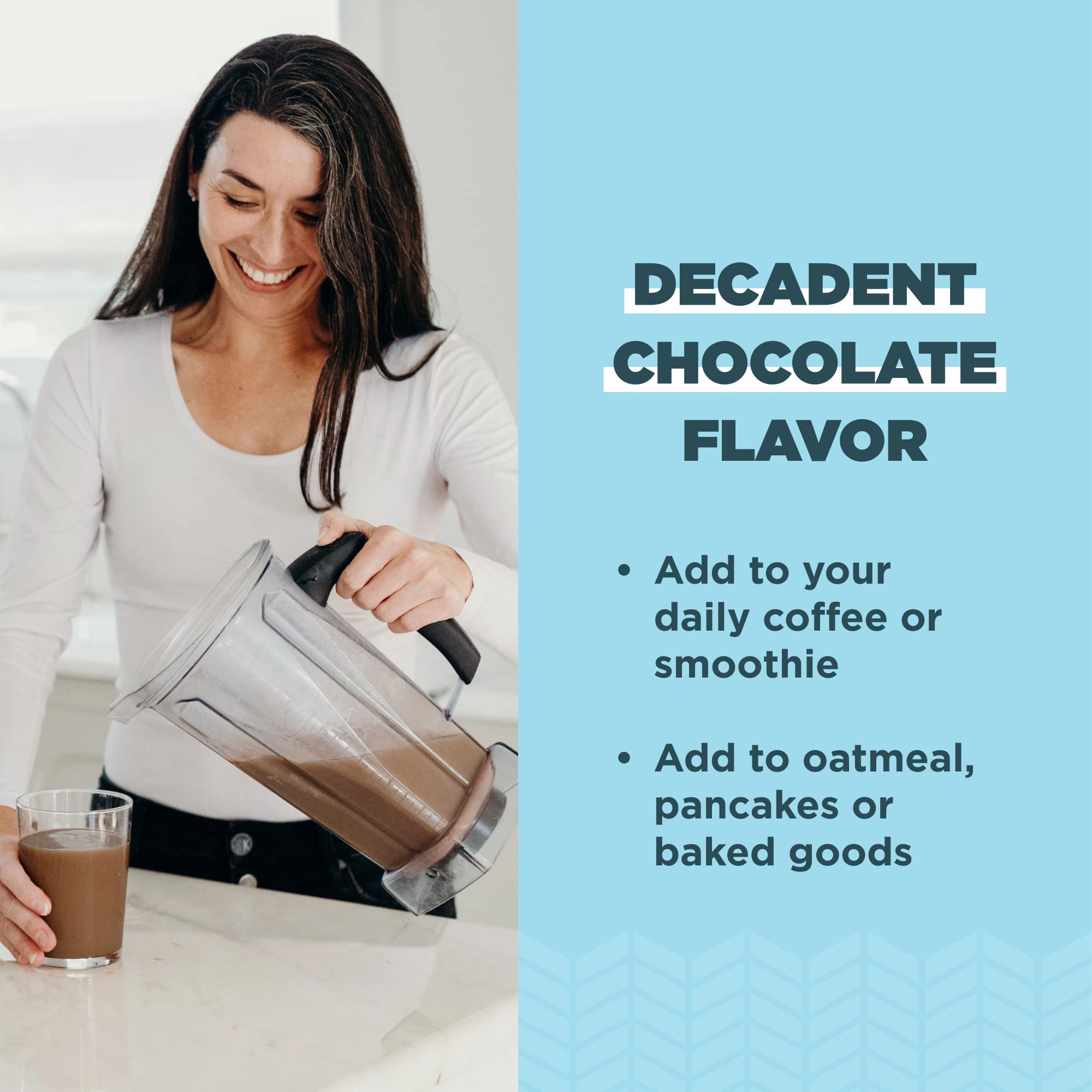 Ancient Nutrition Multi Collagen Protein Powder, Vanilla, 24 Servings + Multi Collagen Protein Powder, Chocolate, 24 Servings - Image 7