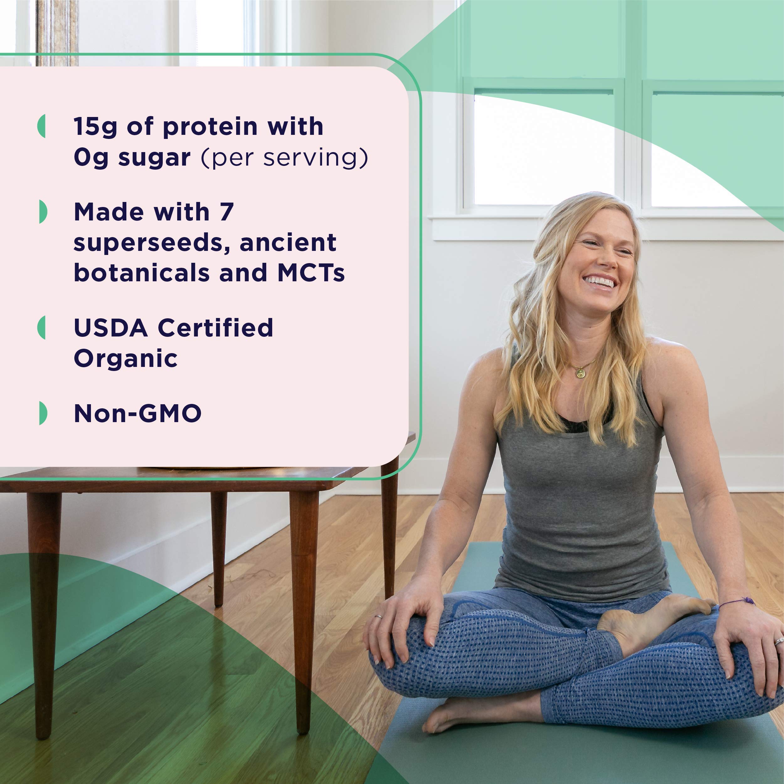 Ancient Nutrition Plant Based Protein Powder, Plant Protein+, Chocolate, Organic Vegan Superfoods Supplement, 15g Protein Per Serving, Gluten Free, Paleo Friendly 12 Serving - Image 4