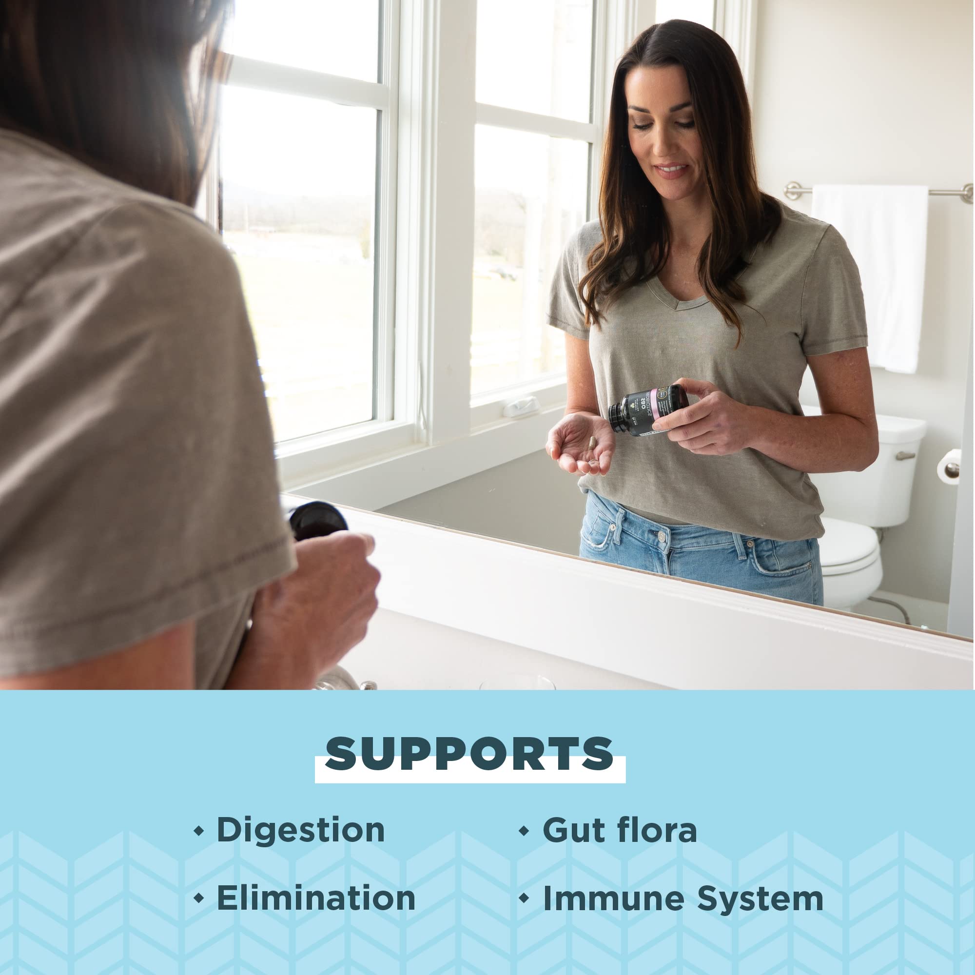 Ancient Nutrition Probiotics for Women, Once Daily Women's Probiotics 30ct, Digestive Support and Reduces Occasional Bloating, Made with Chaste Tree Berry and Amla Berry, 25 Billion CFUs* - Image 3