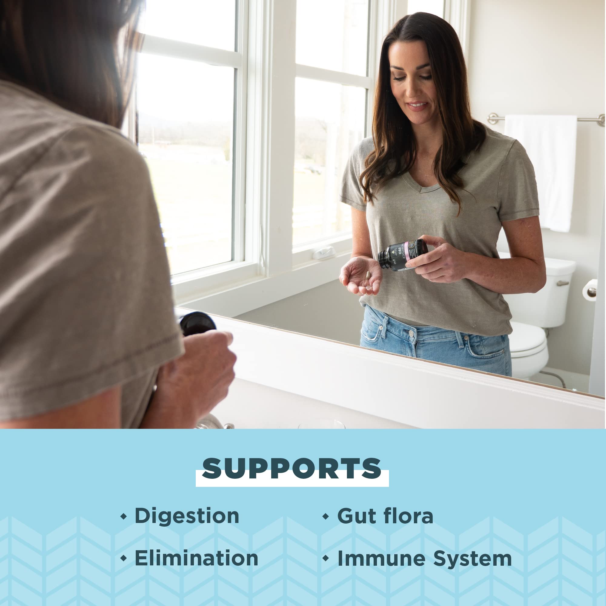 Ancient Nutrition Probiotics for Women, SBO Probiotics Women's 60ct, Digestive and Immune Support, Bloating Relief for Women, Gluten Free, Superfoods Blend, 25 Billion CFUs* - Image 3